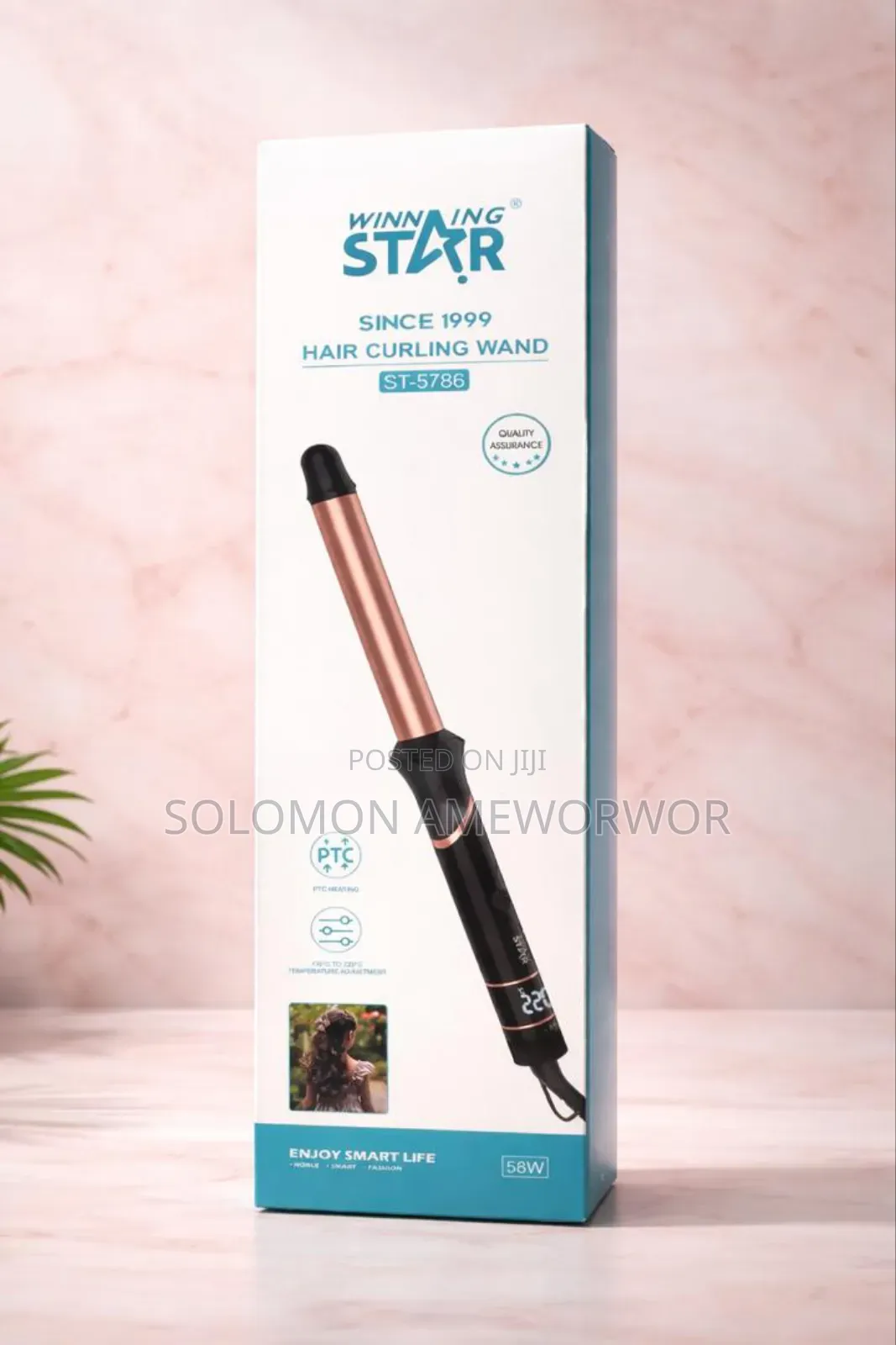 Winning Star Hair Curling Wand