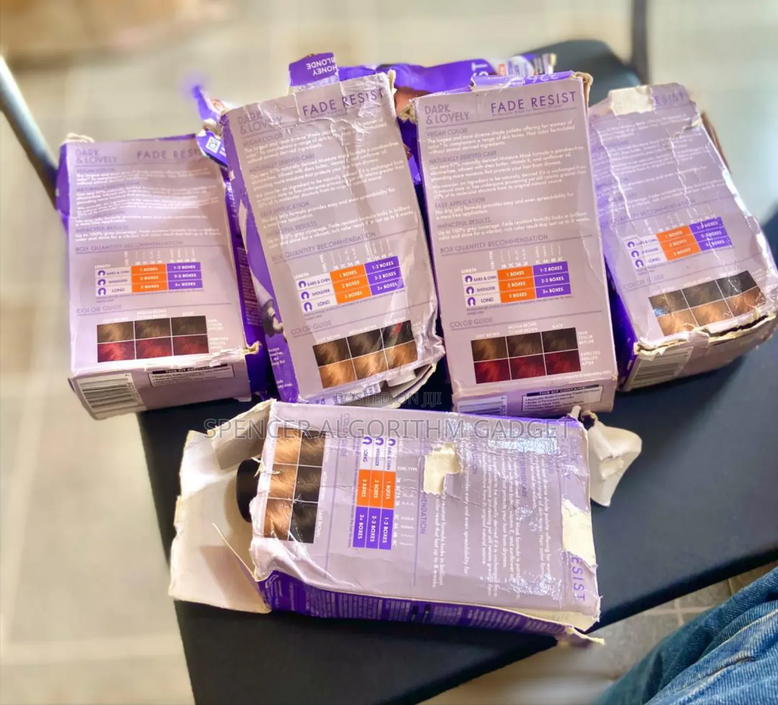 Dark Lovely Fade Resist Hair Color Kit(Available as Seen in the Pic.)
