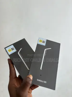 New Samsung Galaxy S25 128 GB Black