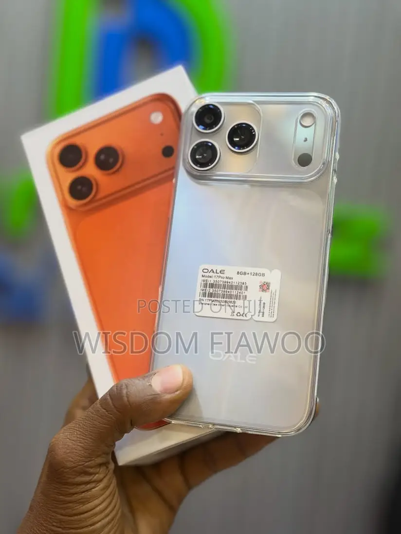 New Oale 17Pro Max 128 GB Orange