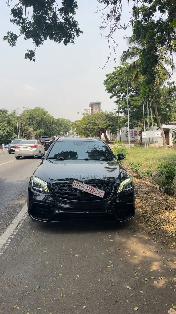Mercedes-Benz S-Class S 63 AMG 4MATIC L (V222) 2018 Black