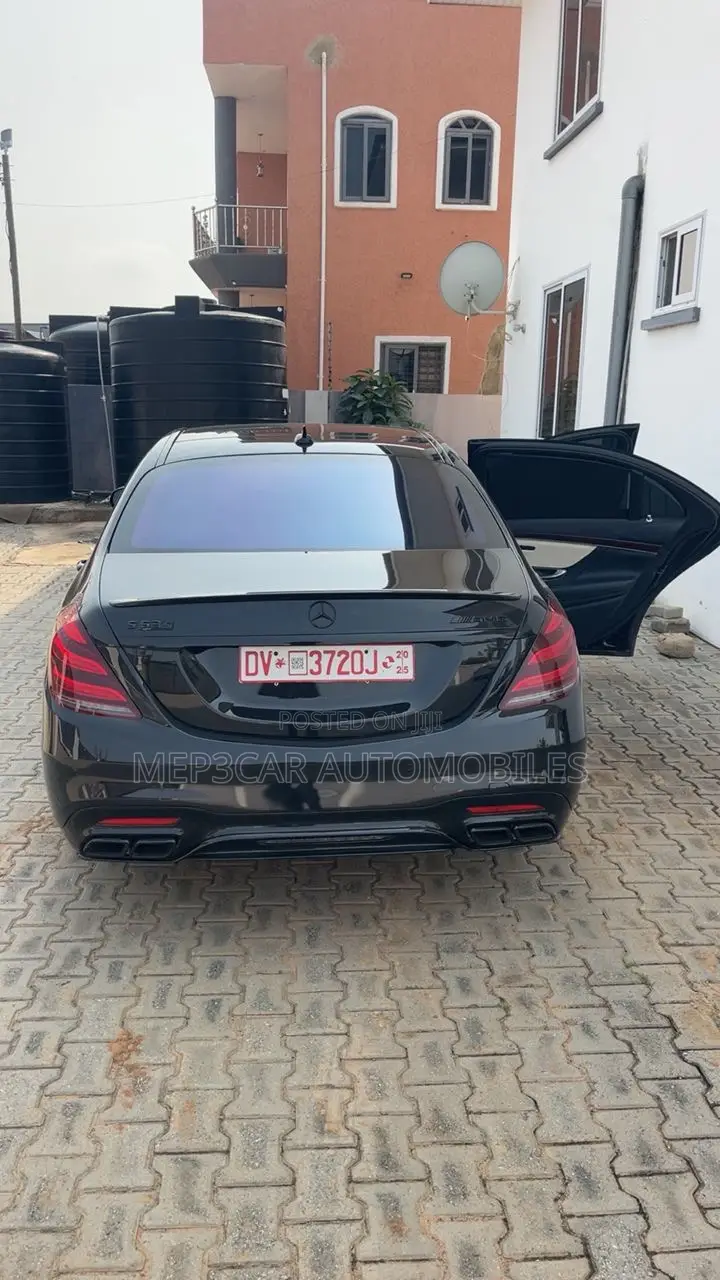 Mercedes-Benz S-Class S 63 AMG 4MATIC L (V222) 2018 Black
