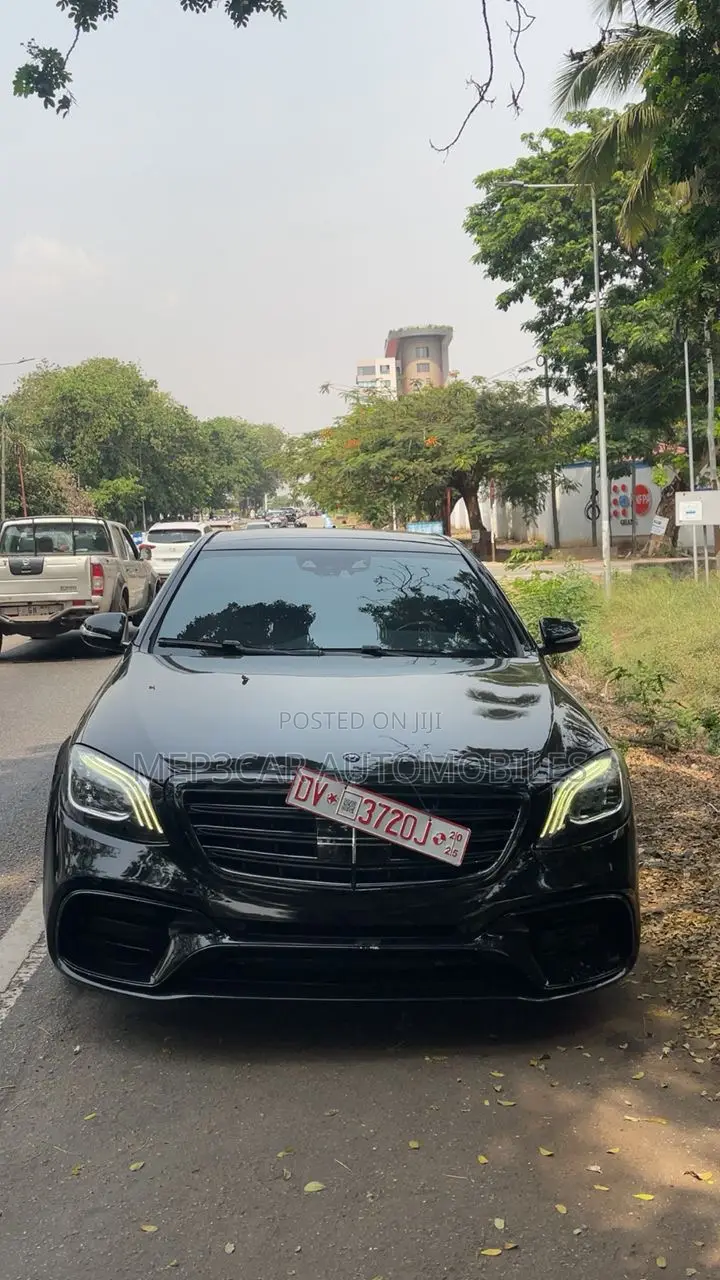 Mercedes-Benz S-Class S 63 AMG 4MATIC L (V222) 2018 Black