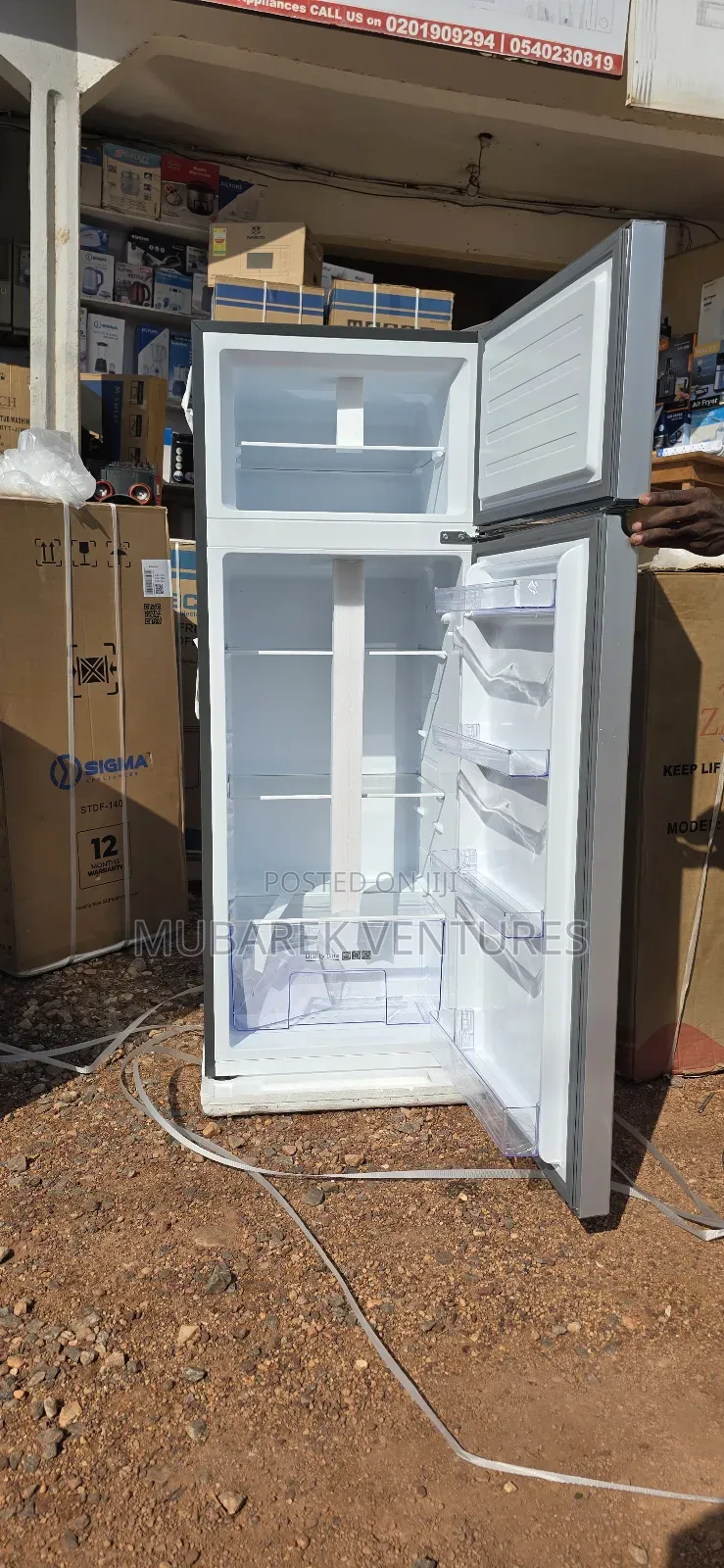 Sigma 207l Top Mount Fridge