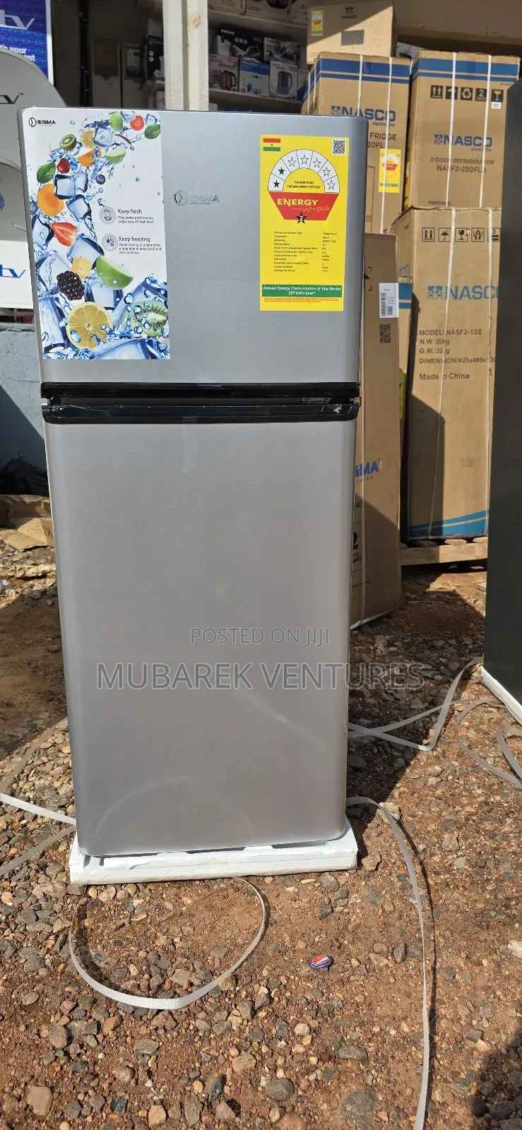 Sigma 118l Top Mount Fridge