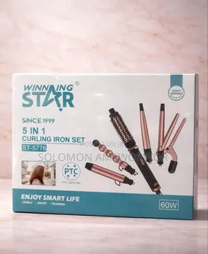 Winning Star 5 in 2 Curling Iron Set
