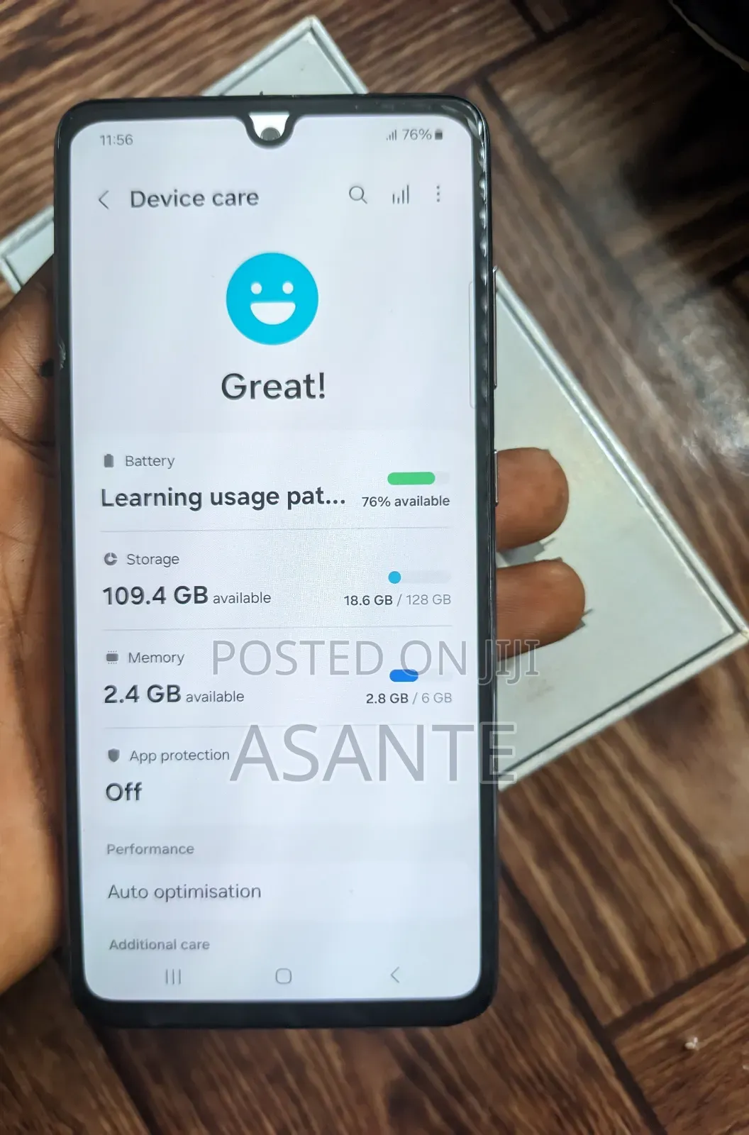 New Samsung Galaxy A52s 5G 128 GB Black