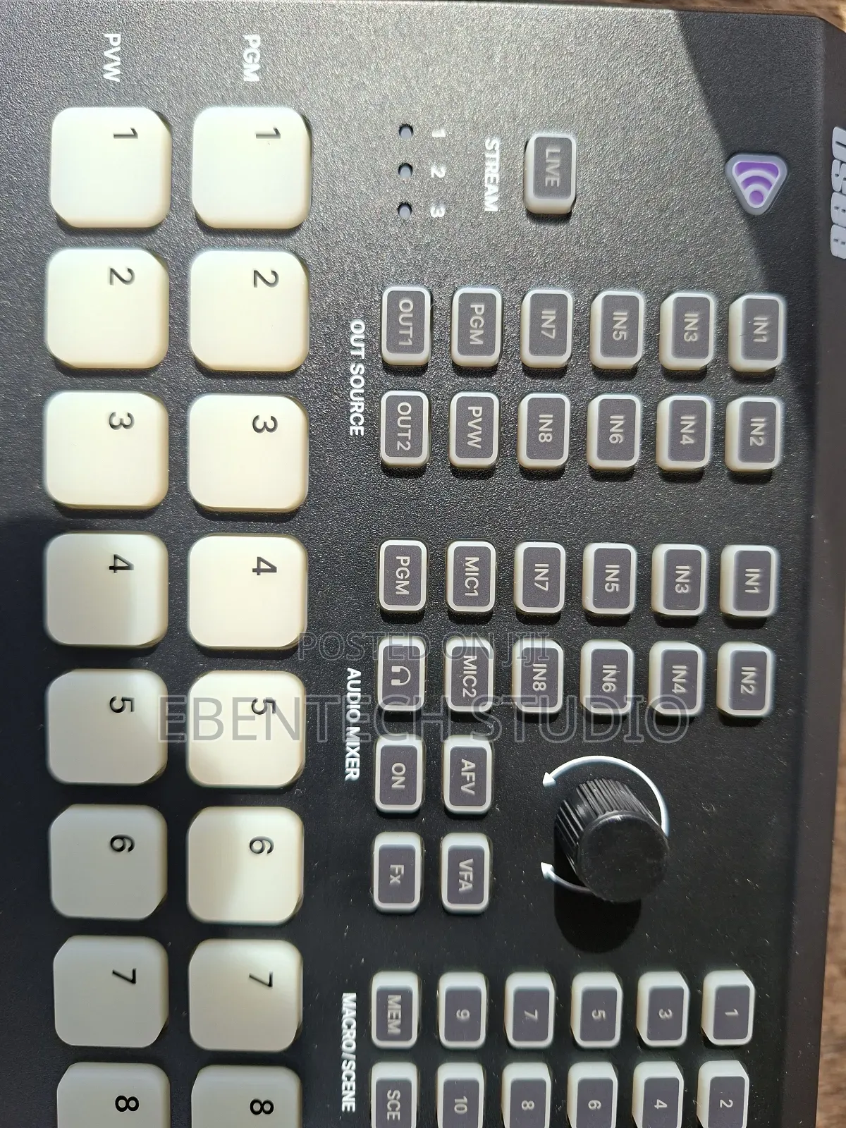 8 Channel Video Switcher Osee Gostream Duet 8 Iso
