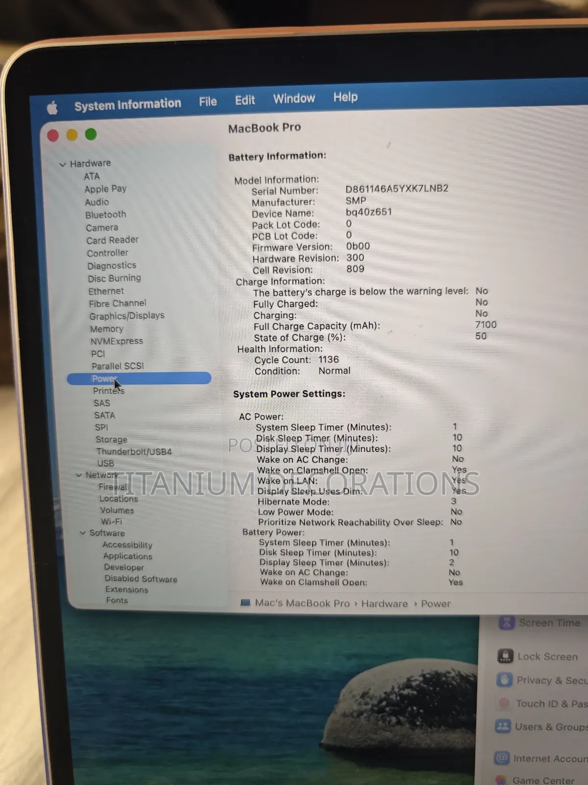 Laptop Apple MacBook 2019 16GB Intel Core i7 SSD 512GB