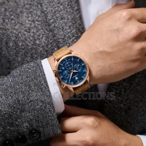 Poedagar Sports Luxury Men Quartz Watch Waterproof Chronograph