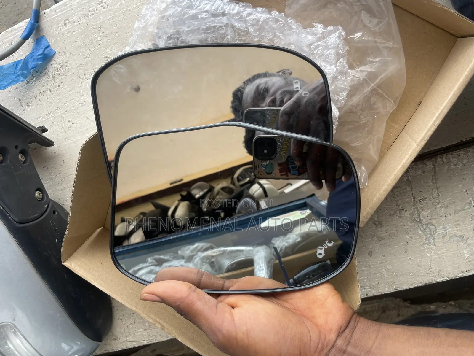 Honda CRV 2023-2025 Side Mirror Glass With Sensor Pair