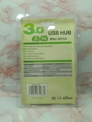 Usb 3.0 4-Port High-Speed Hub