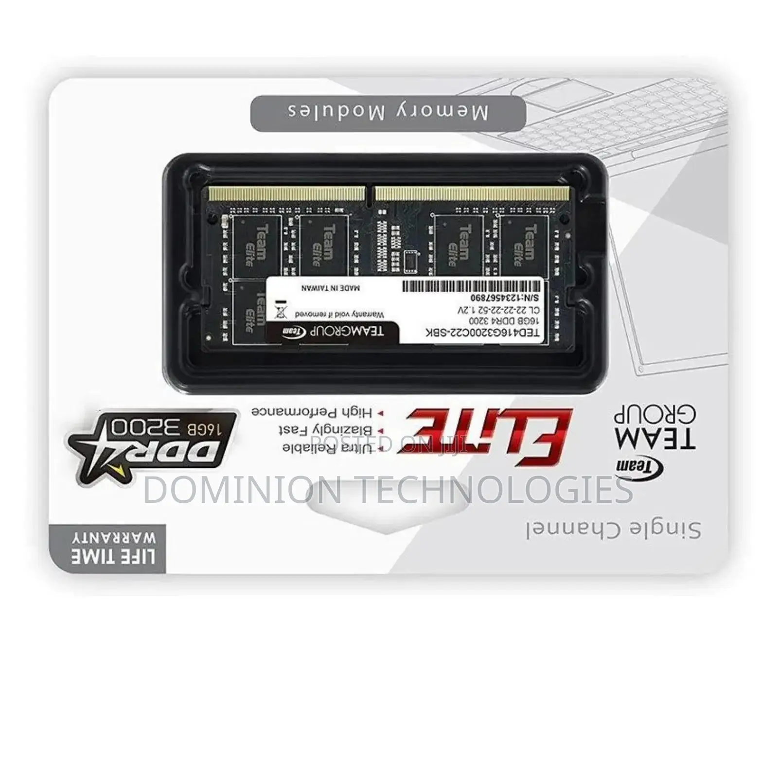 Teamgroup 16gb Ddr4 3200mhz For Laptop