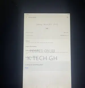 New Samsung Galaxy Tab A 8.0 (2019) 64 GB Black