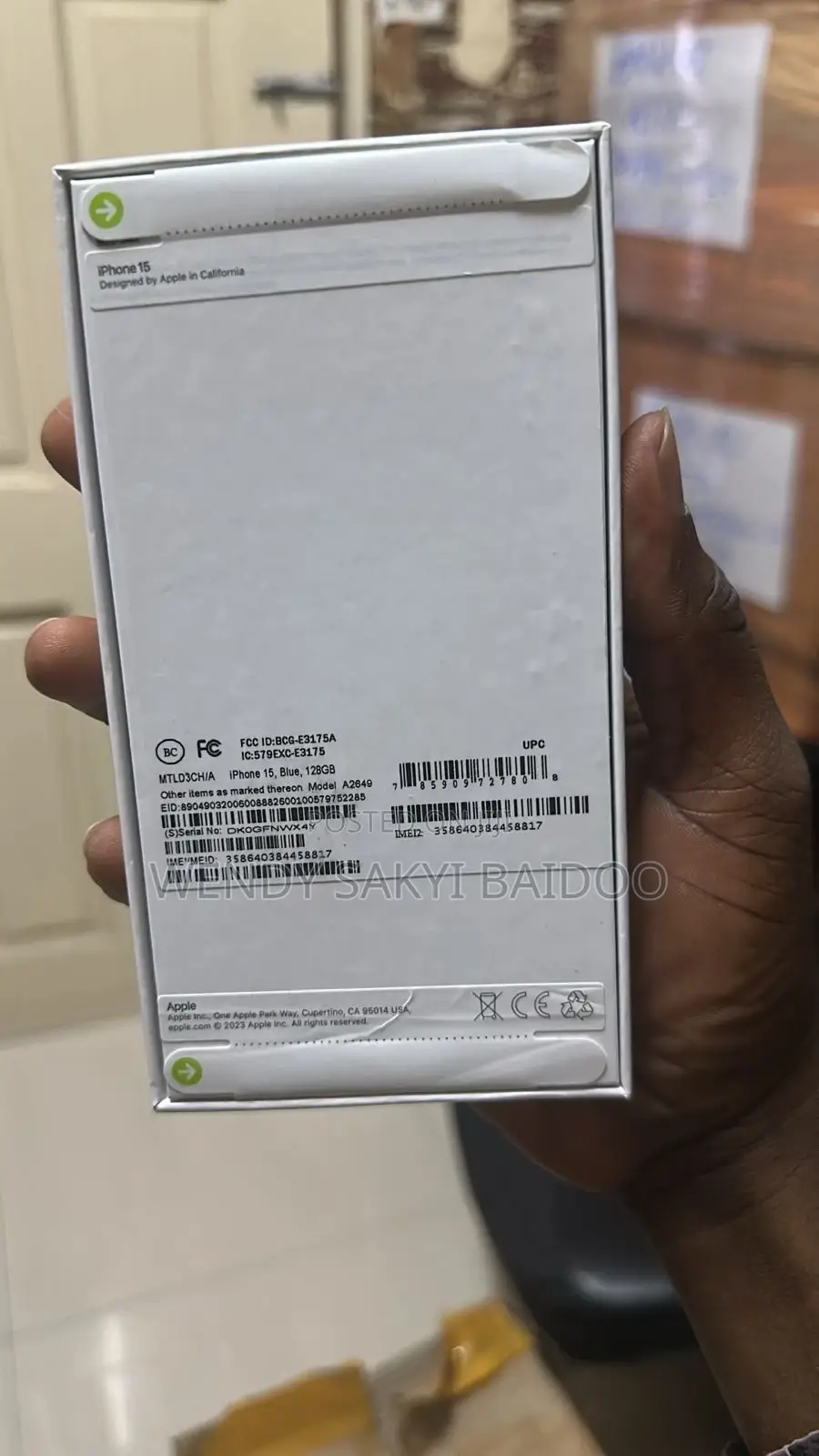 Apple iPhone 15 128 GB White