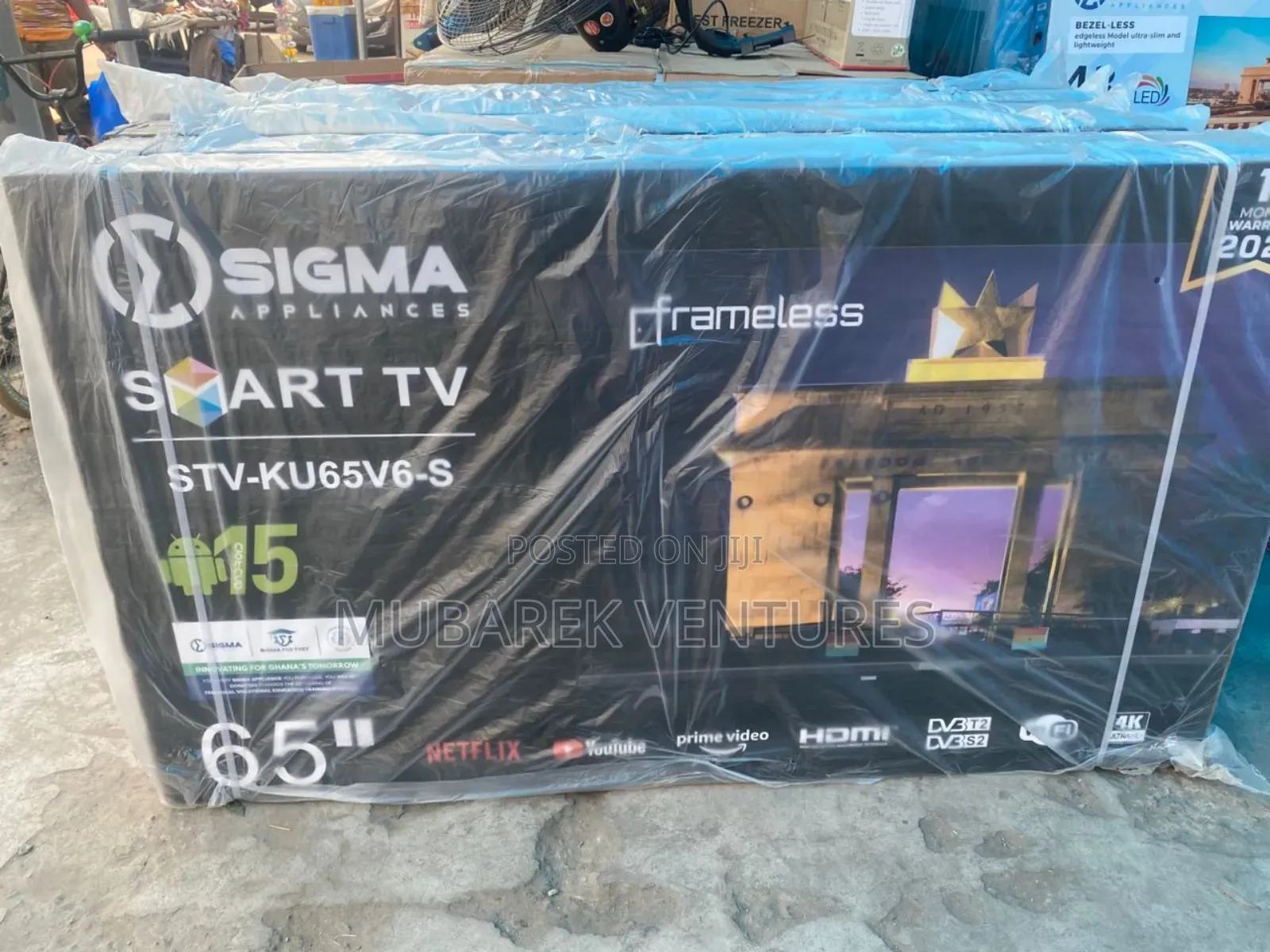 Sigma 65" Uhd Smart Android Tv
