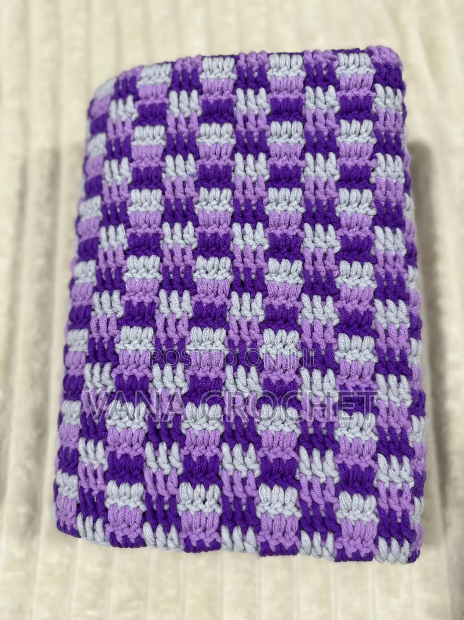 Blankets for Kids - Handmade Crochet 120x100cm