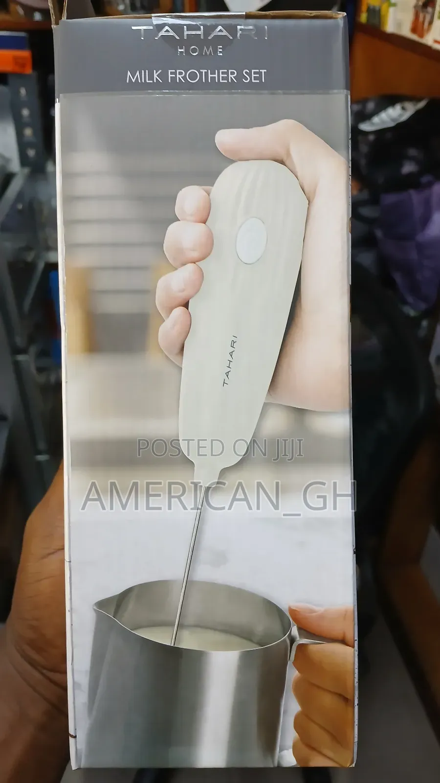 Tahari Home Milk Frother Set