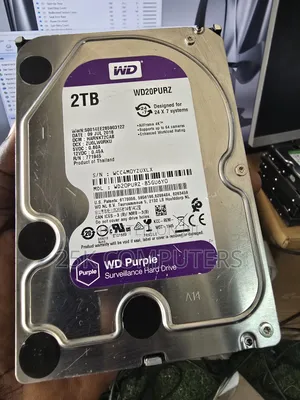 2tb Western Digital Surveillance Purple Drive