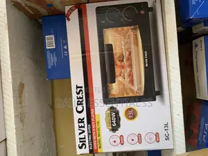 Silver Crest 13l Electric Oven With 2 Hot Plates – 640w