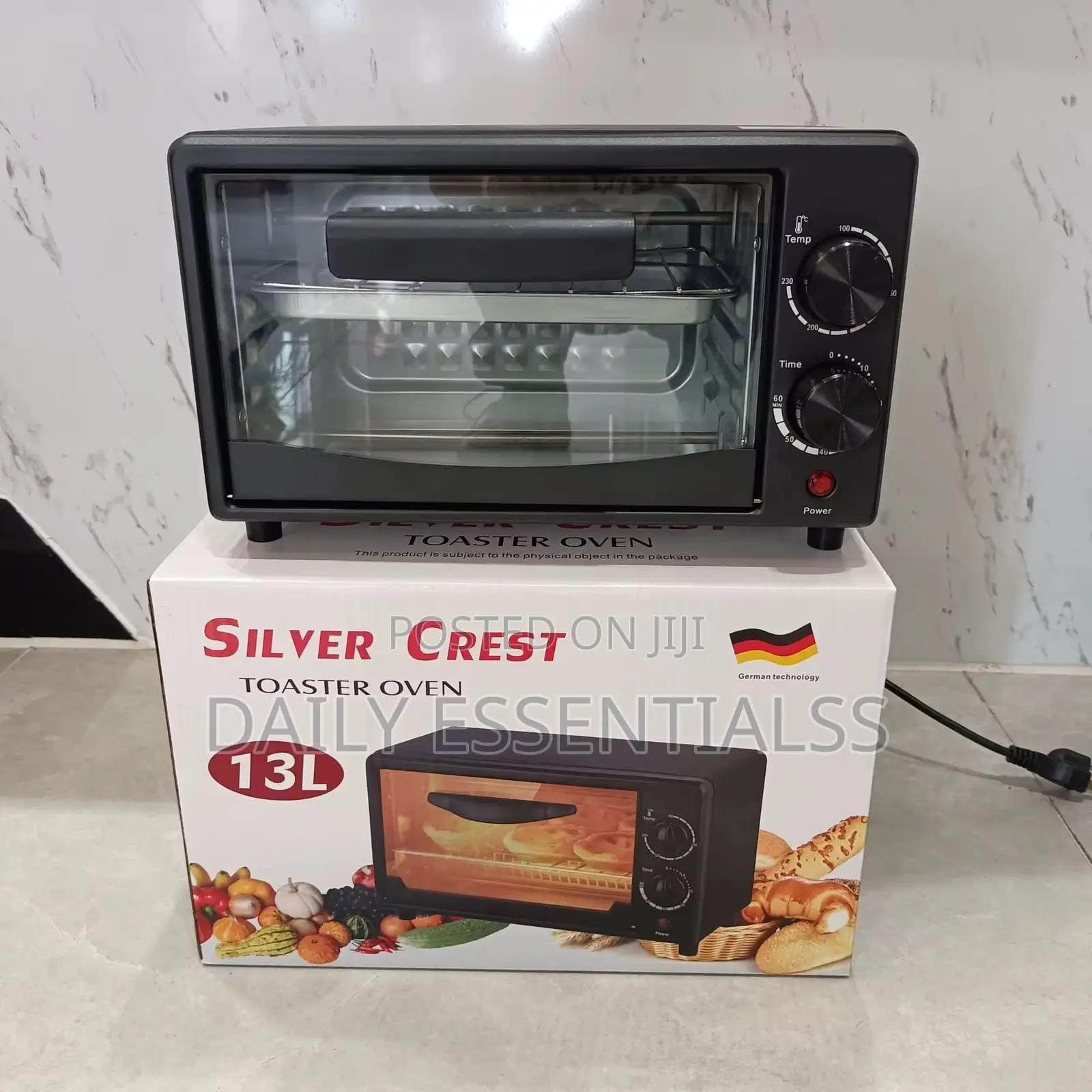 13l Silver Crest Tabletop Oven With 2 Hot Plates