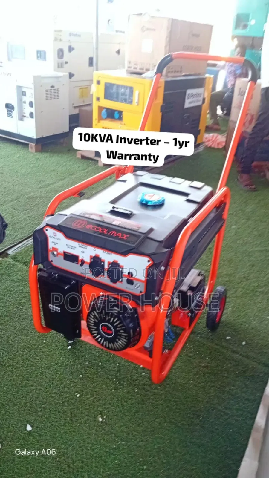 10kva Generator Ecoolmax – 10kva Smooth + 1yr Warranty