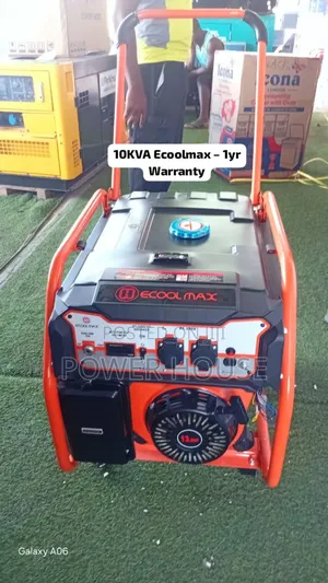 10kva Ecoolmax Generator – 10kva Best Deal + 1yr Warranty Affordable