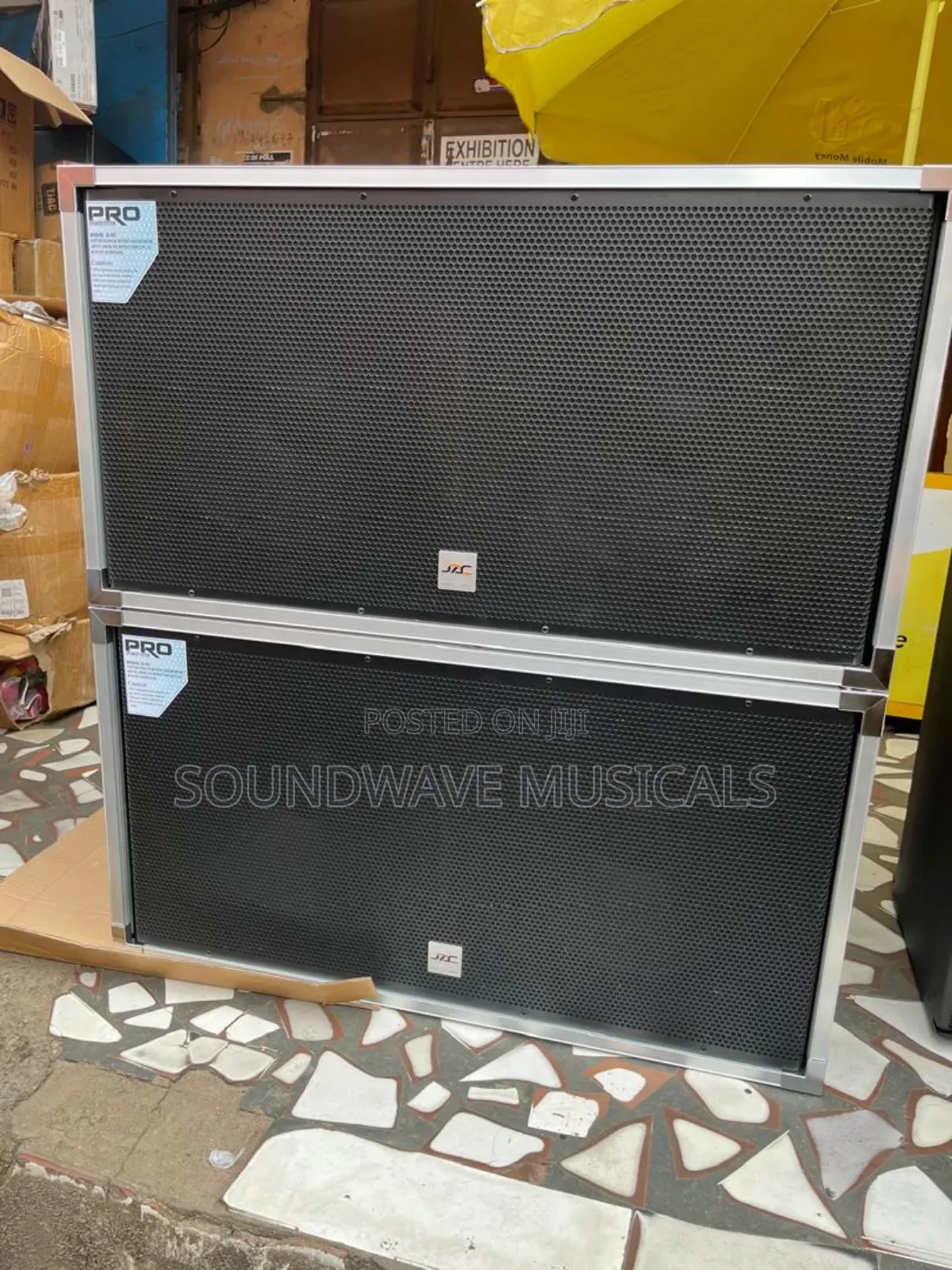 One Pair Of Jac Bass Speaker Available (2500watt)