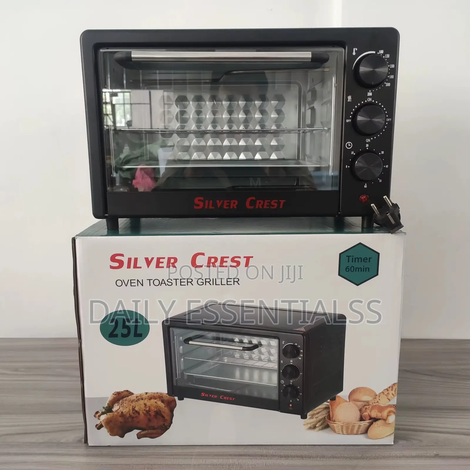 Silver Crest 25l Oven Toaster Griller – Large Capacity