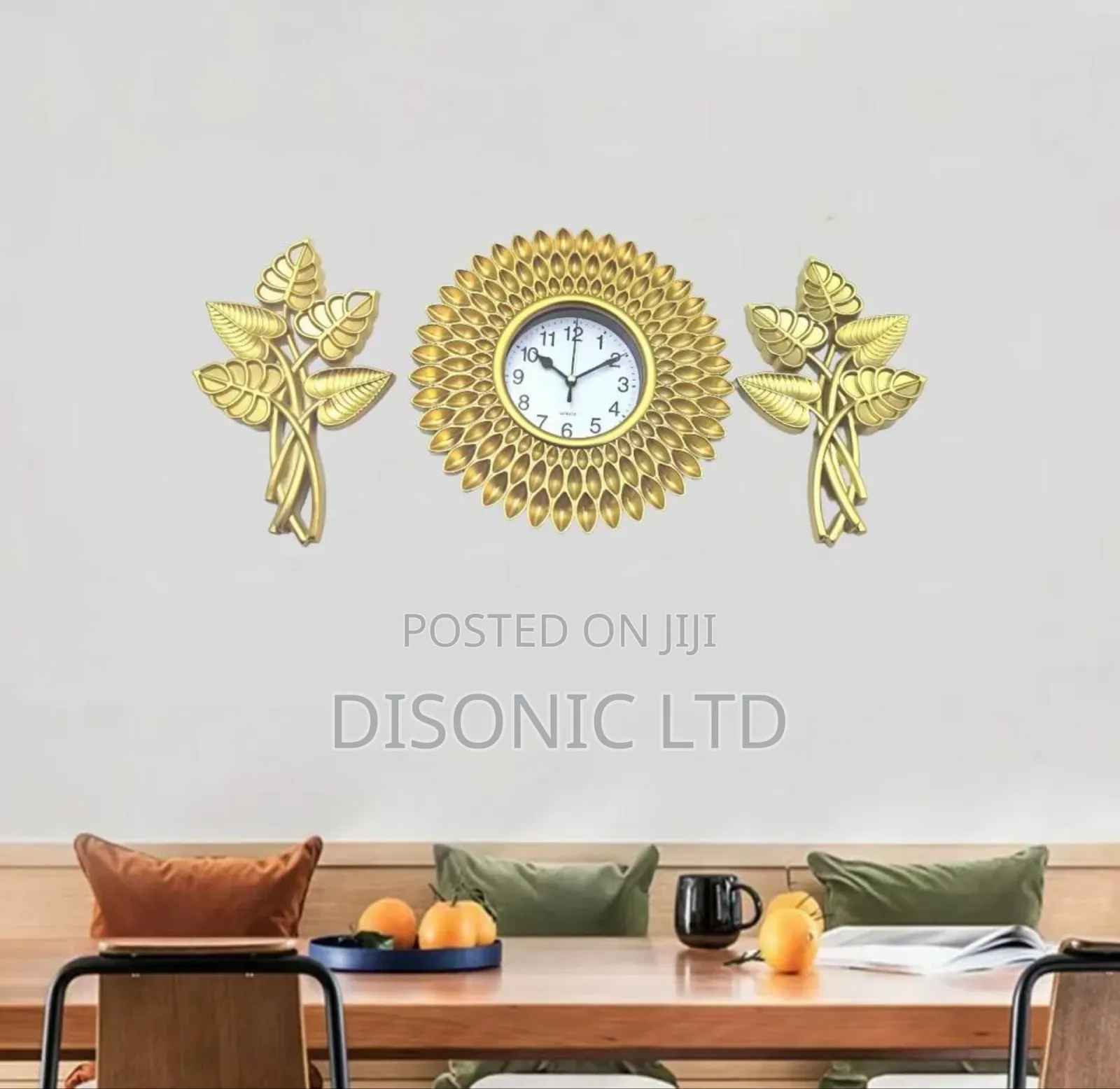 3 Pieces Wall Clock