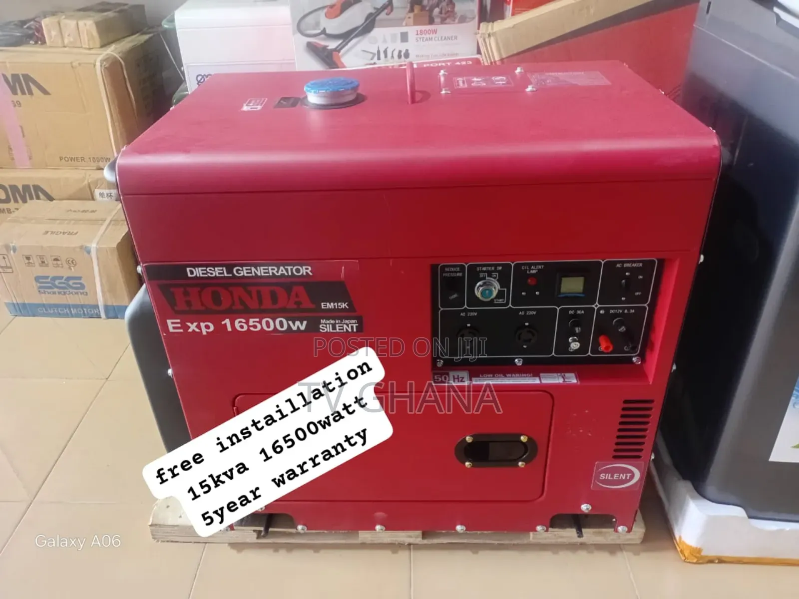 Honda 15kva 16500w Generator Reliable Power Supply16500 Watt