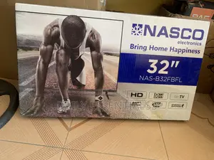 Brand New Nasco 32” Hd Tv – DVB-T2 Digital Ready