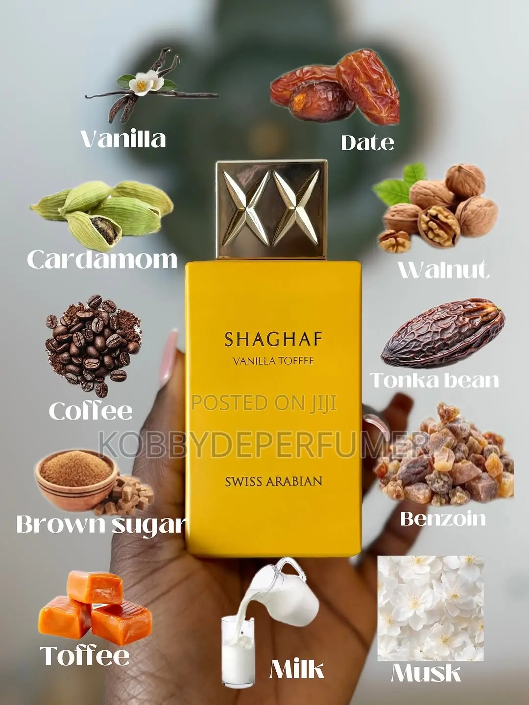 Swiss Arabian Dhaghaf Vanilla Toffe