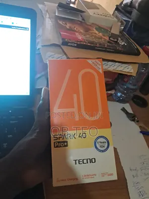 New Tecno Spark 40 Pro+ 256 GB Black