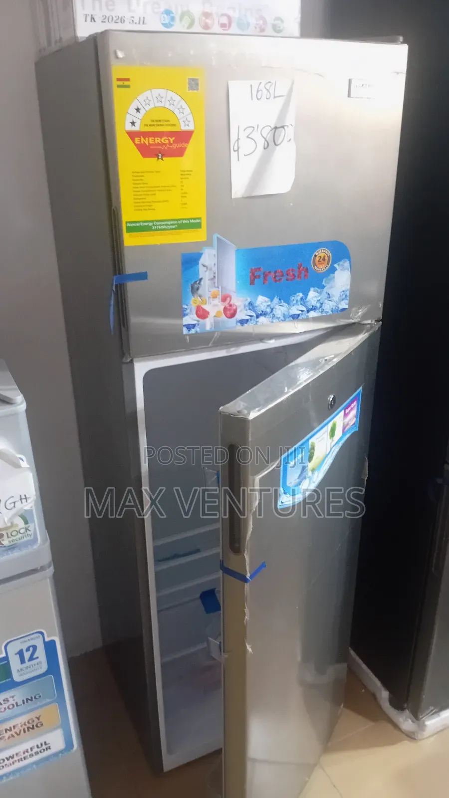 Westpool* 168l Fridge Medium Size Westpool Fridge 168l*