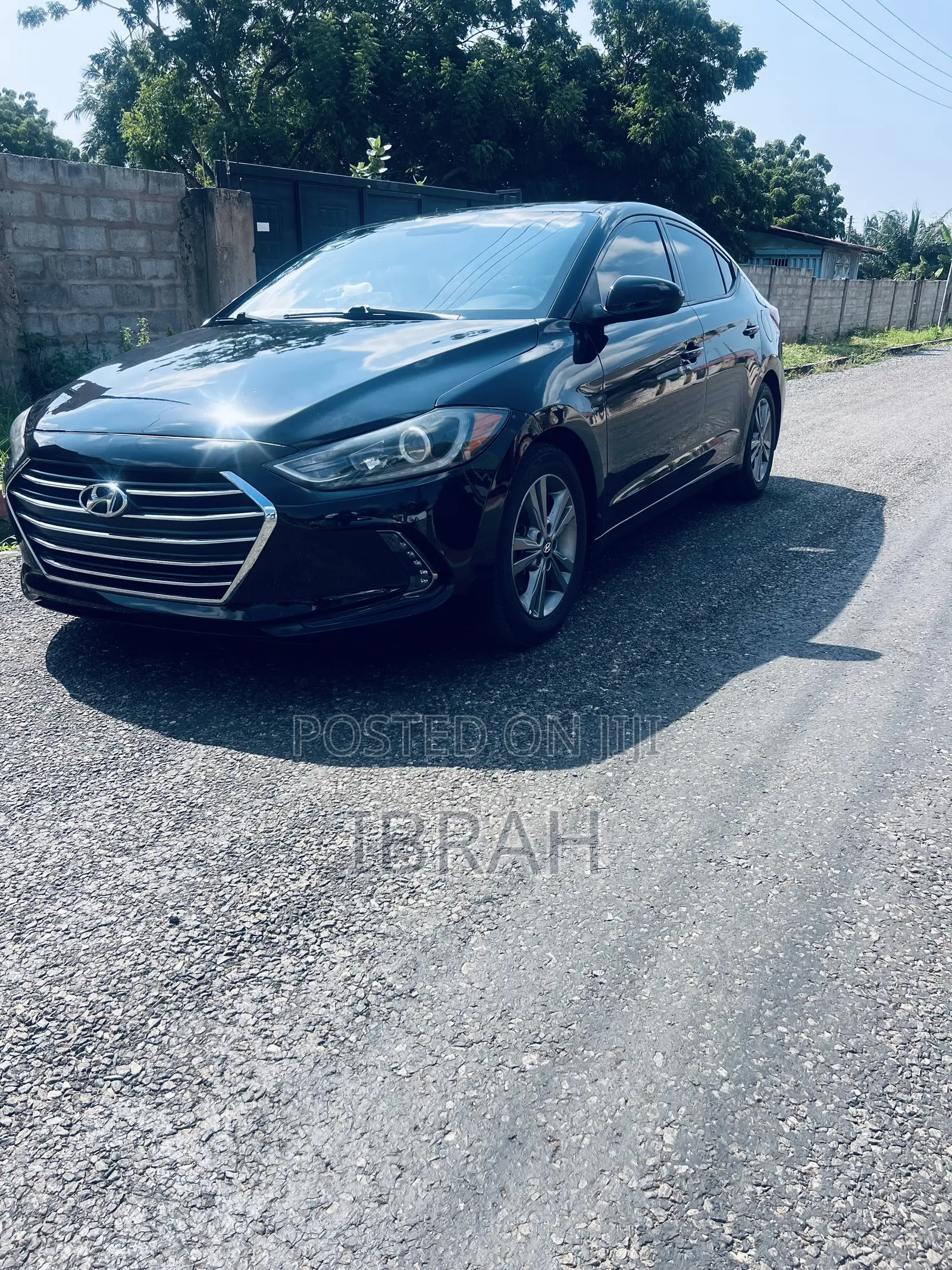 Hyundai Elantra 2018 Black