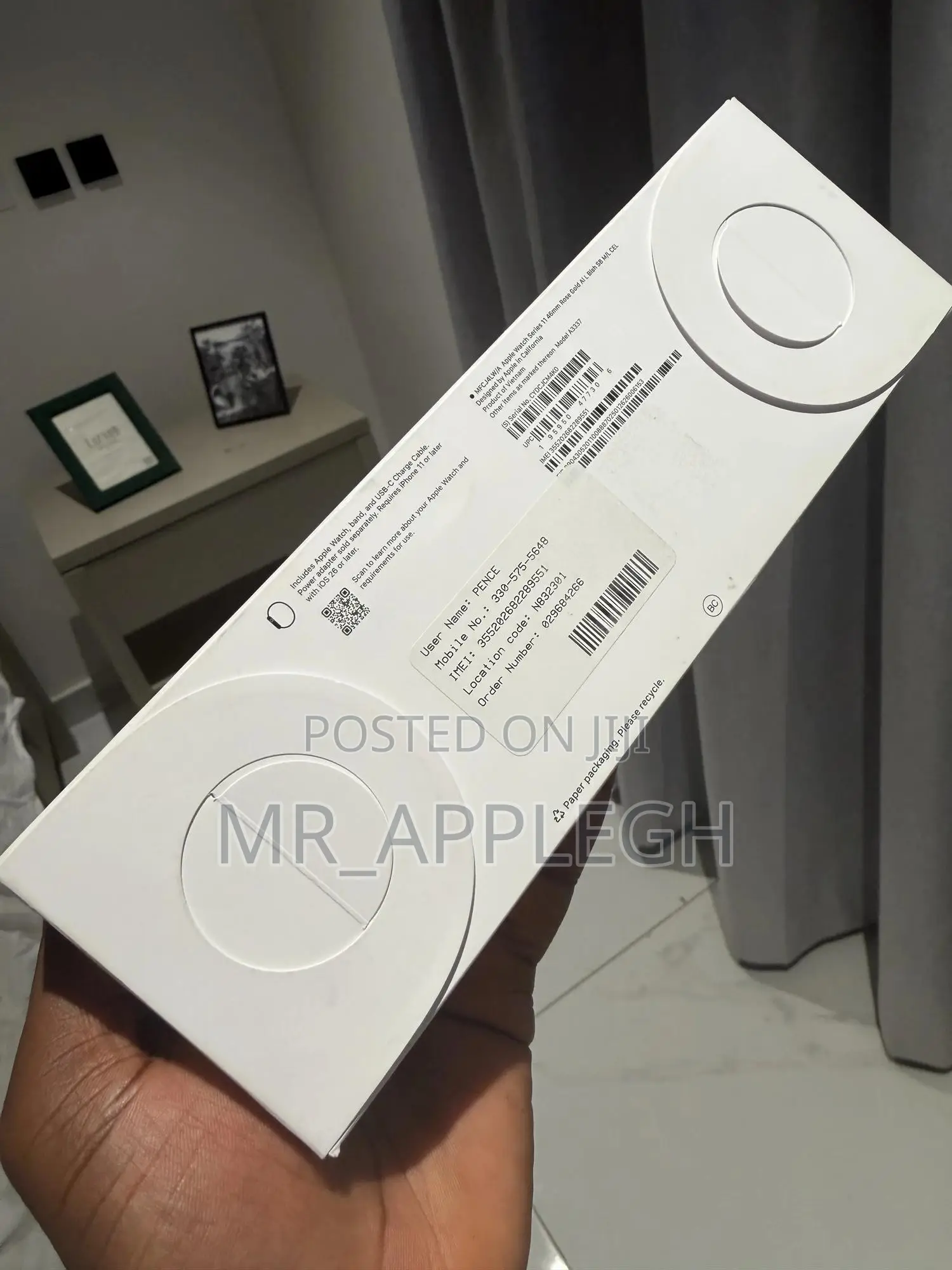 Apple Watch Series 11, Cellular 46mm Rose Gold