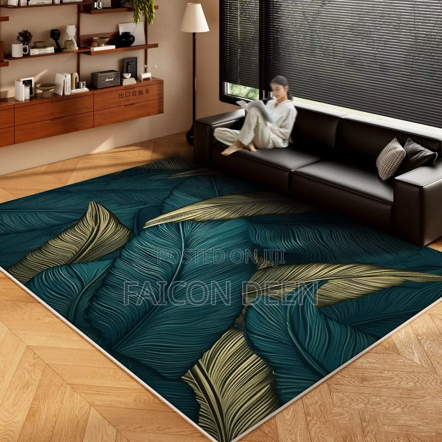 Warm and Stylish Hairy Carpets (200x300cm) for Both Living and Bedroom