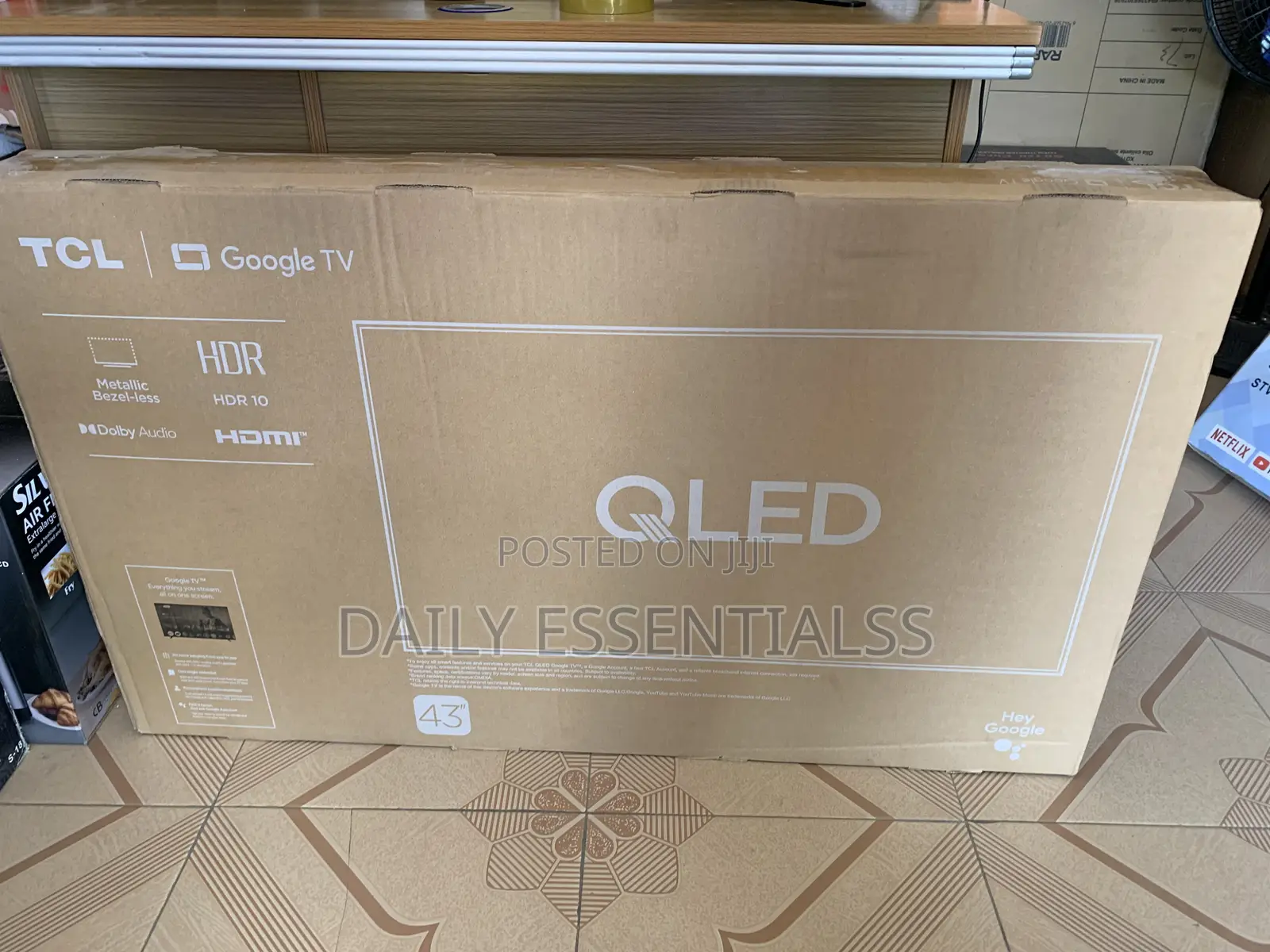 TCL 43 and 32 Qled Smart Tv – Google Tv With Voice Control