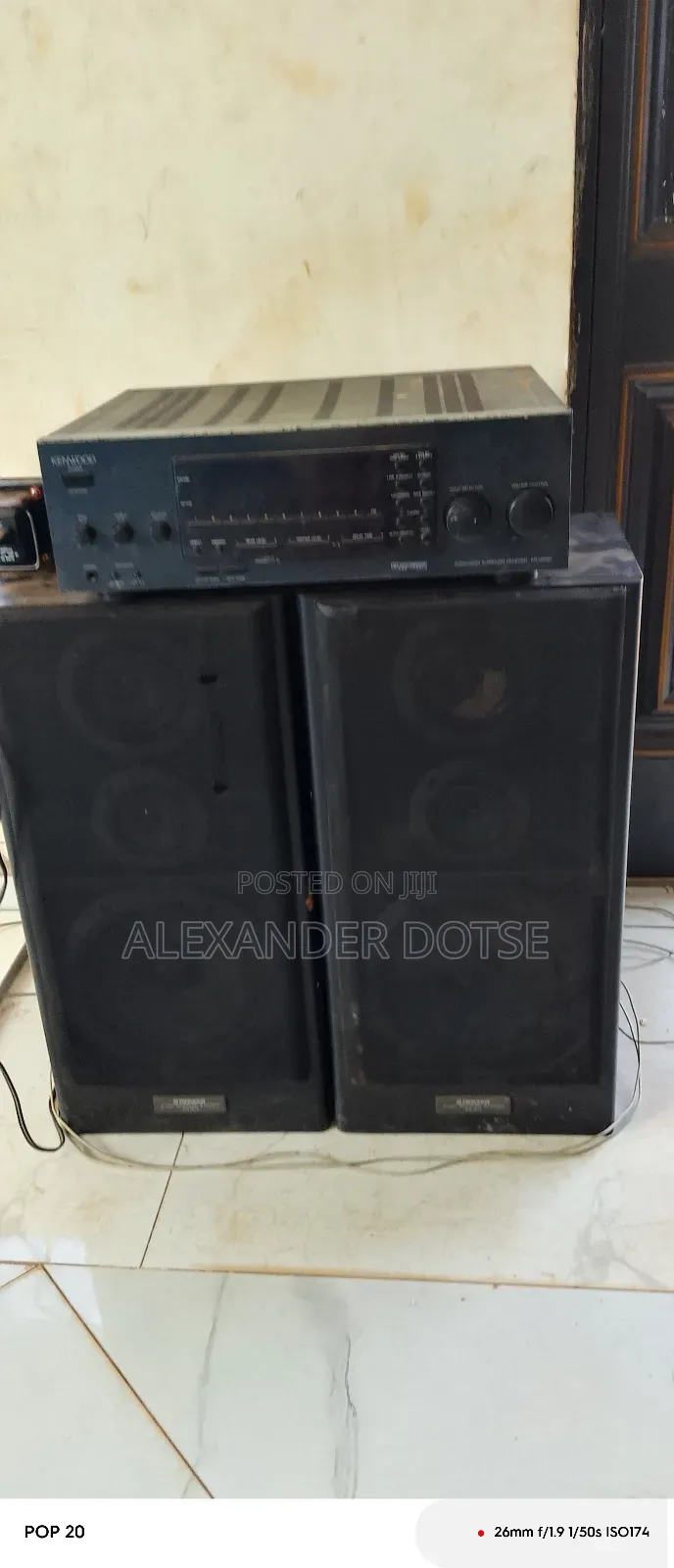 Home Theater Amp and Speakers