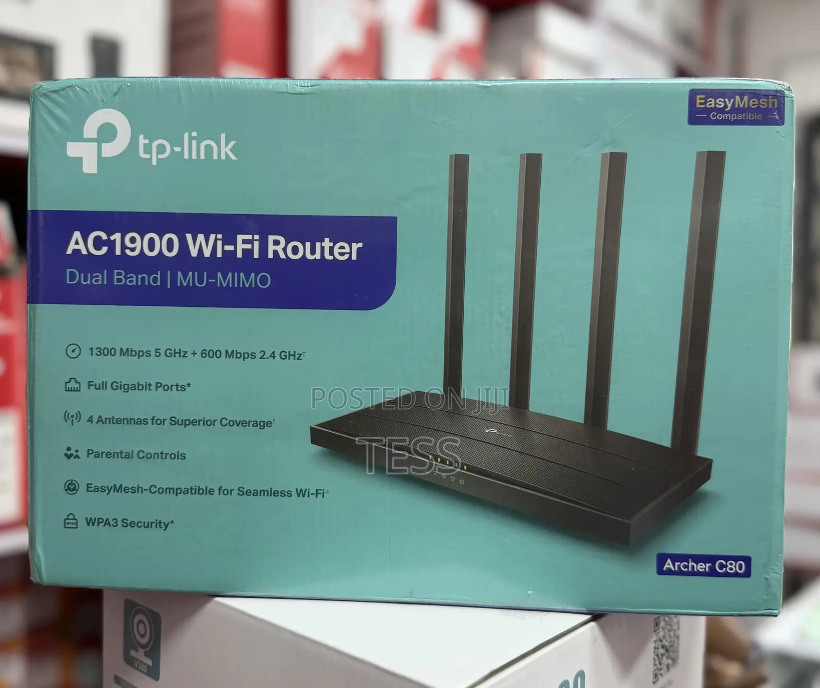 Tp-Link Archer C80 Ac1900 Mu Mimo Wireless Wifi Router Dual Band