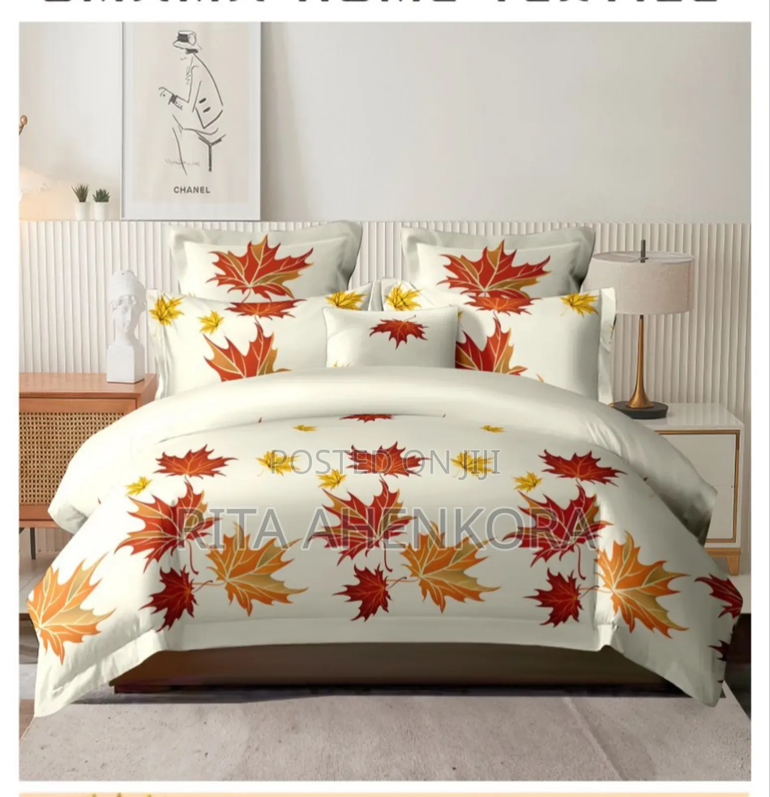 King-Size Bedsheets With Matching Pillowcases