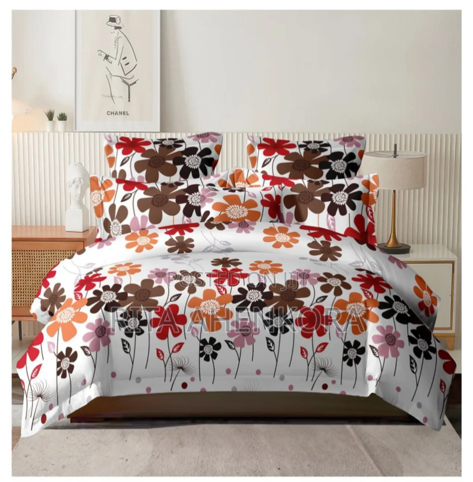 King-Size Bedsheets With Matching Pillowcases