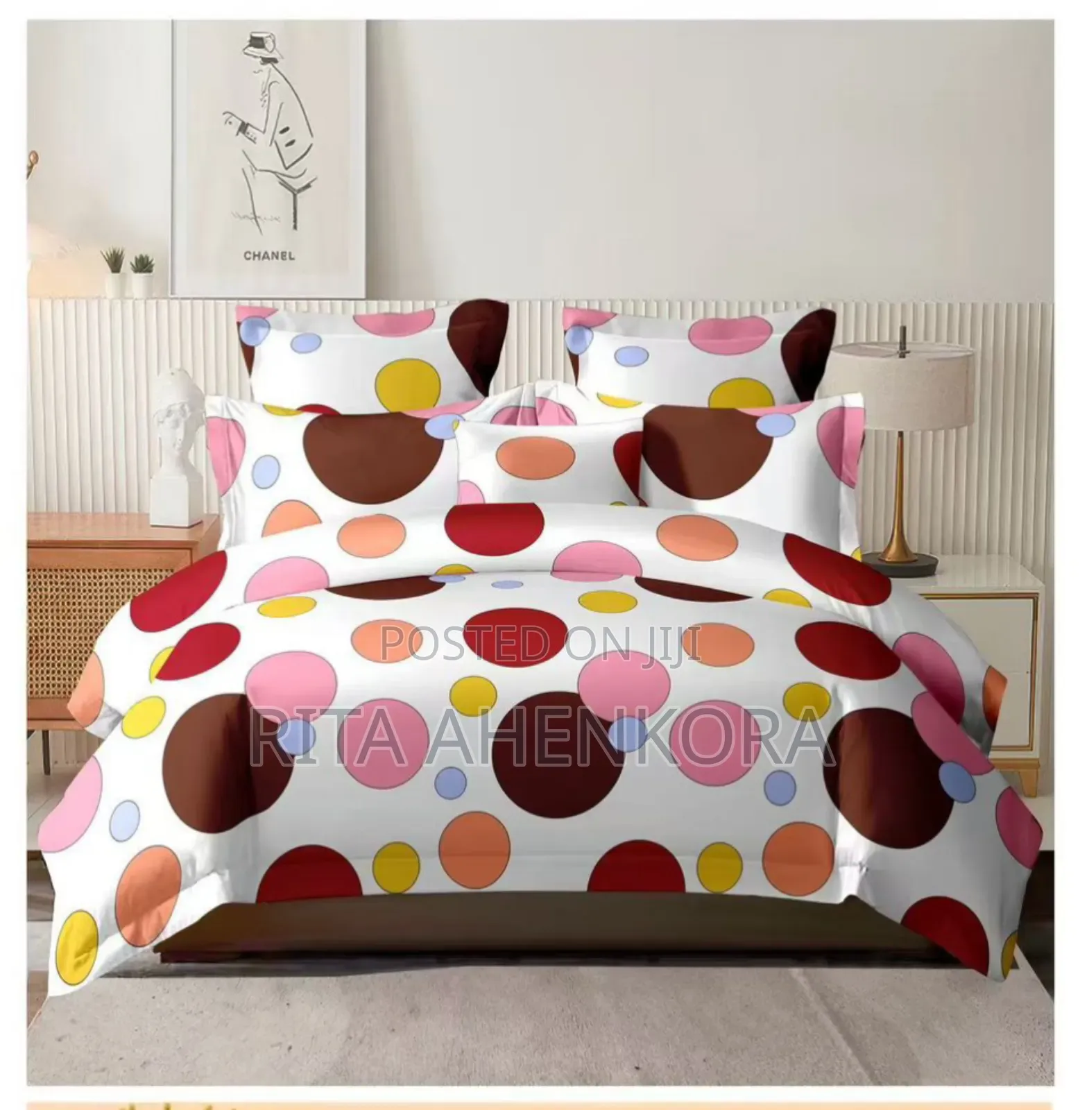 King-Size Bedsheets With Matching Pillowcases