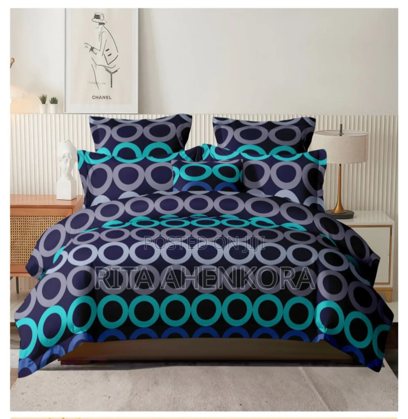 King-Size Bedsheets With Matching Pillowcases