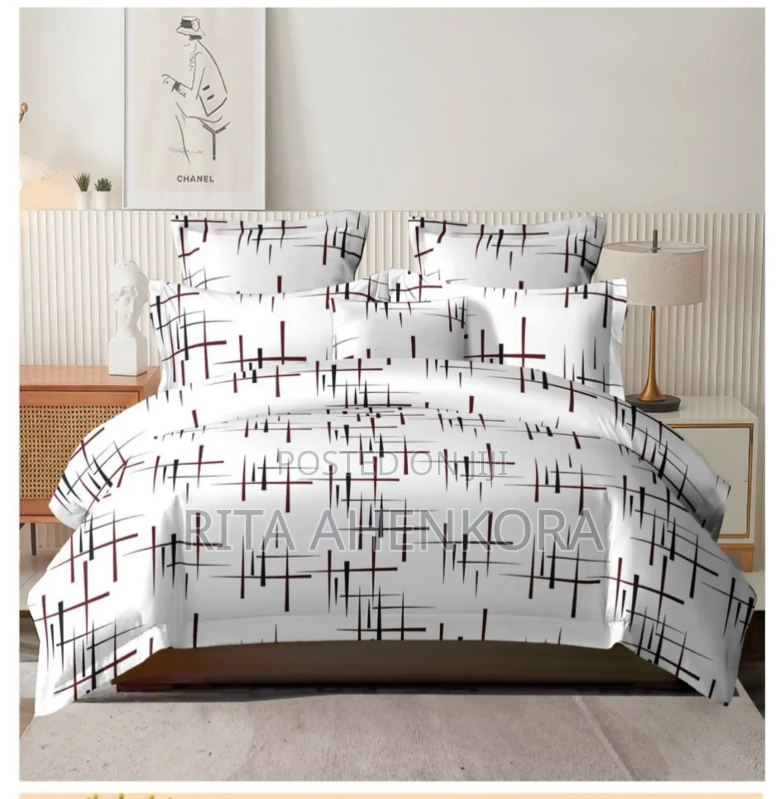 King-Size Bedsheets With Matching Pillowcases