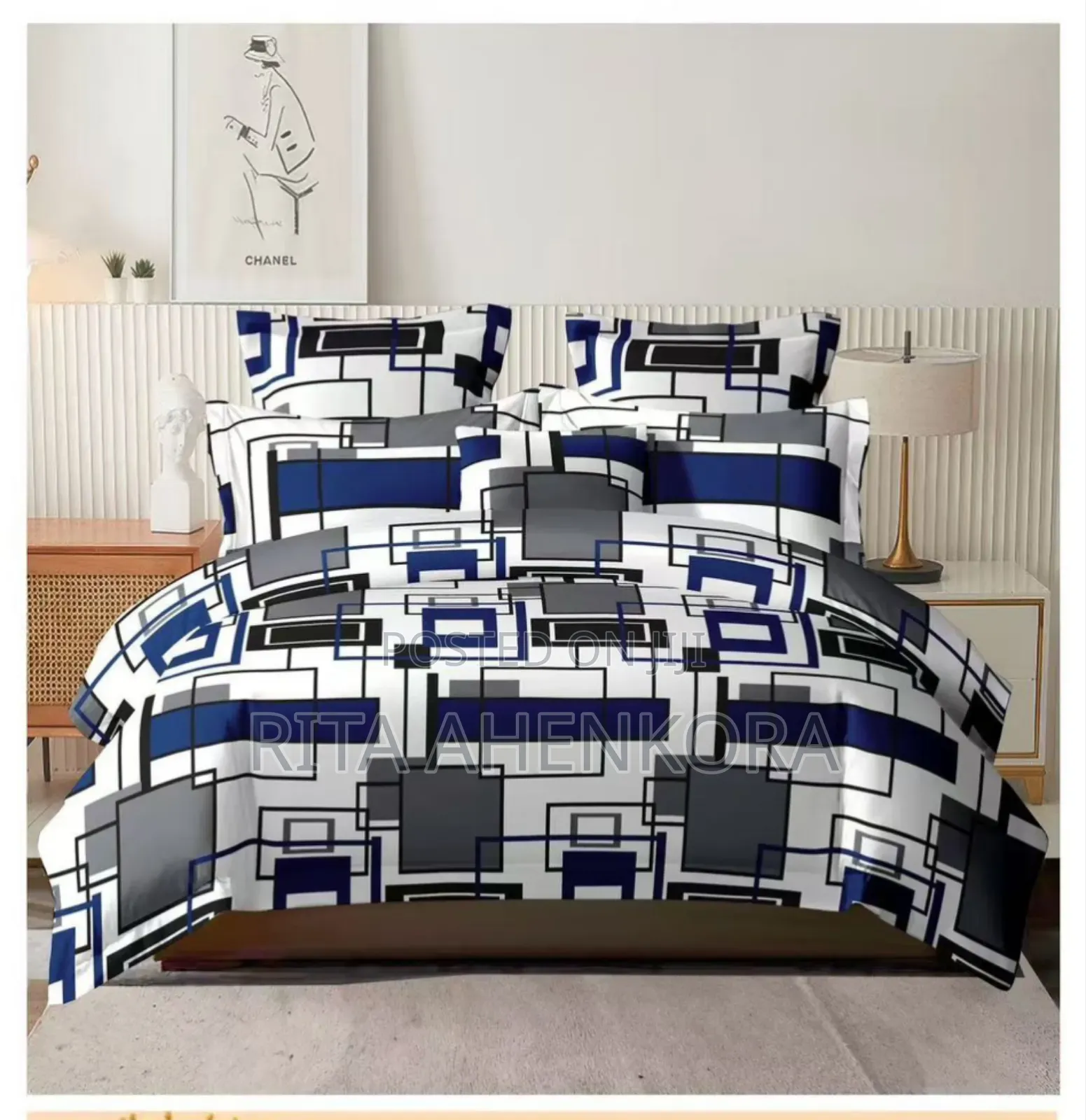 King-Size Bedsheets With Matching Pillowcases