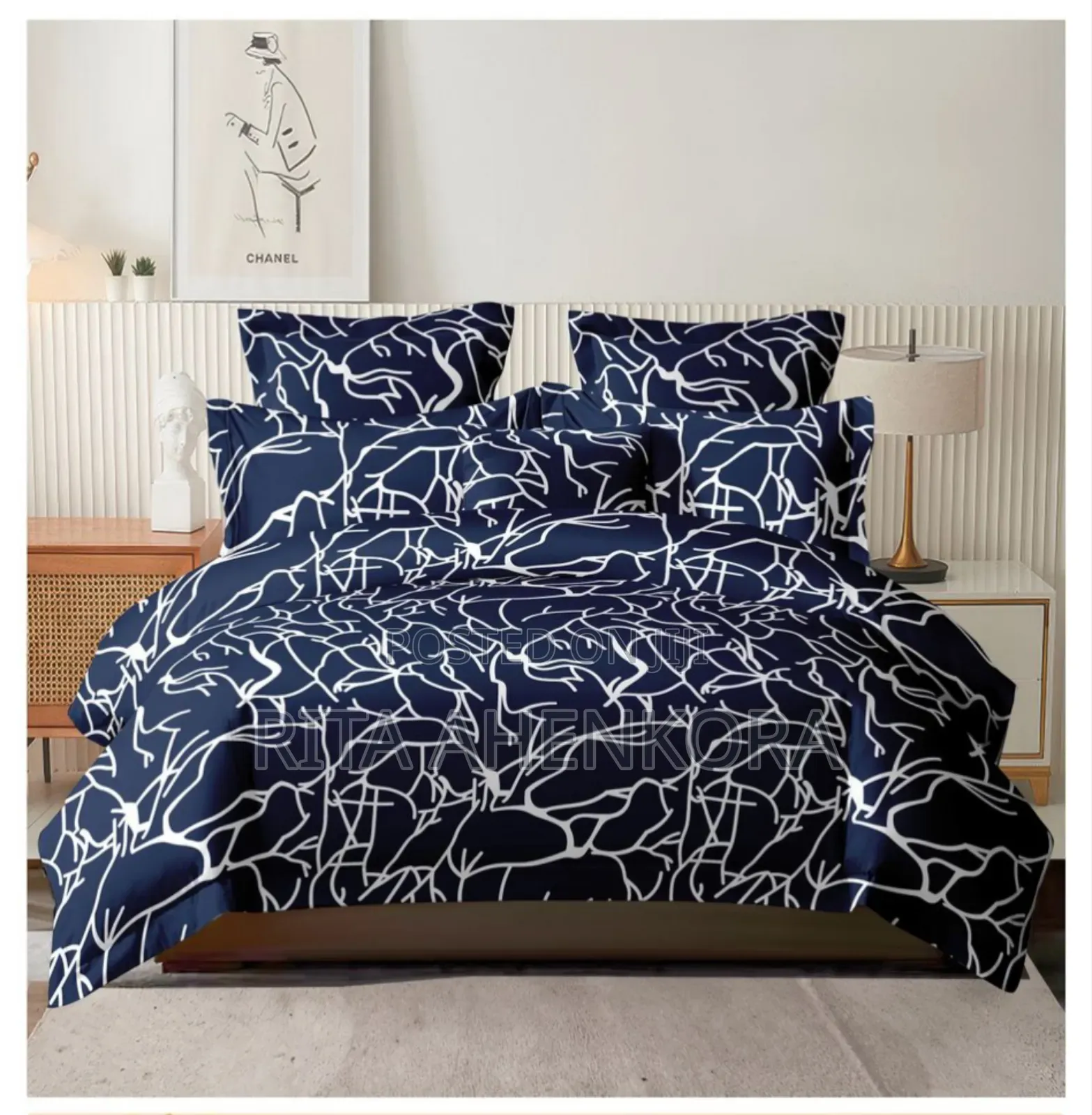 King-Size Bedsheets With Matching Pillowcases