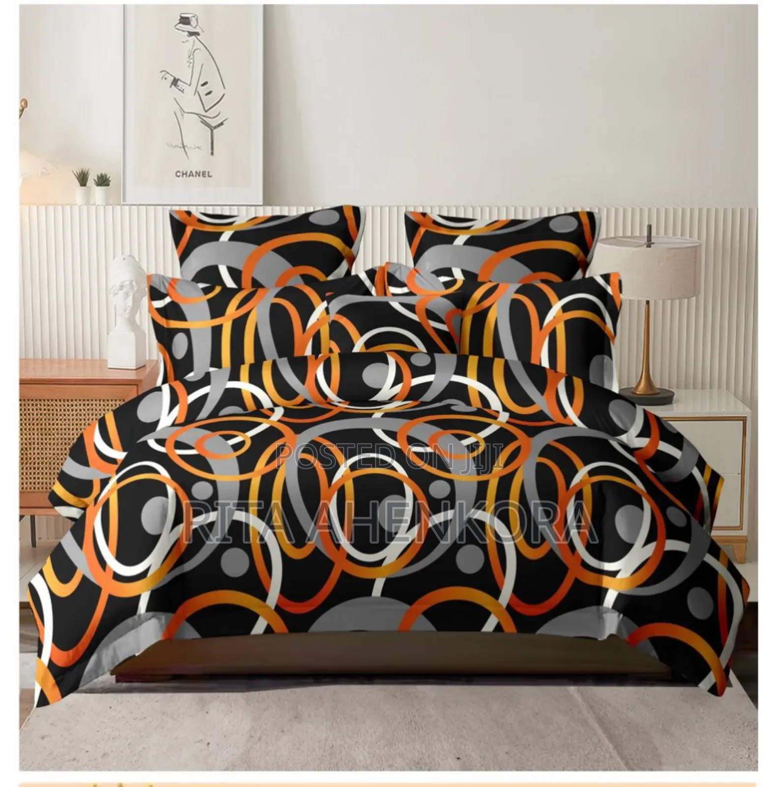 King-Size Bedsheets With Matching Pillowcases