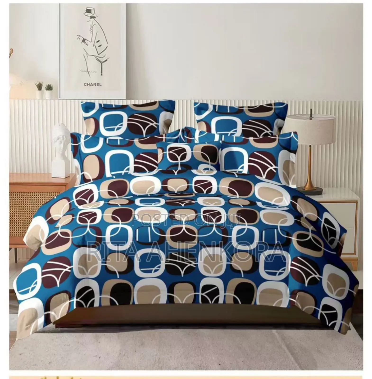 King-Size Bedsheets With Matching Pillowcases